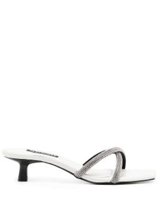 Senso mules Tatiana I à ornements en cristal - Argent