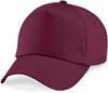 Beechfield CB10 Original 5 Panel Cap - Burgundy - One Size