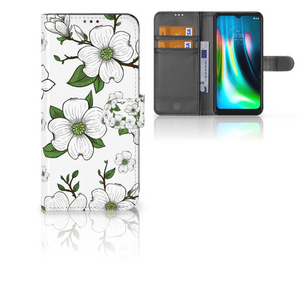 Motorola Moto G9 Play | E7 Plus Hoesje Dogwood Flowers