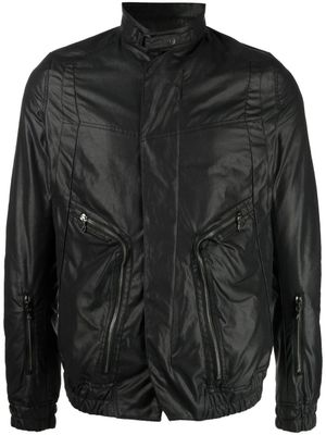 Julius veste bomber à poche zippée - Noir
