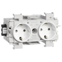 Hager Sonstige Installationstechnik Stopcontact voor Accessoires voor elektroplintsysteem Wit 1 stuk(s)