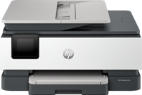 HP OfficeJet Pro HP 8122e All-in-One printer, Kleur, Printer voor Home, Printen, kopiëren, scannen, Automatische documentinvoer; touchscreen; Smart Advance Scan; stille modus; printen via VPN met HP+ - thumbnail