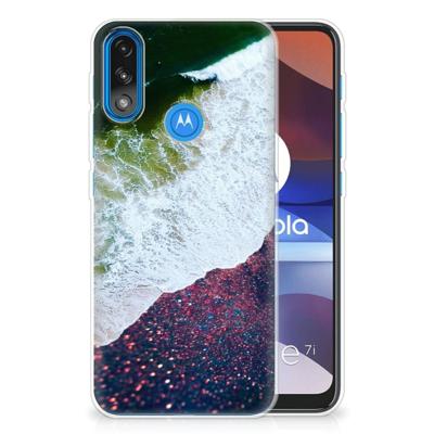 Motorola Moto E7/E7i Power | TPU Hoesje | Sea in Space