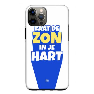 Laat de zon in je hart: iPhone 12 Tough Case