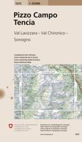 Wandelkaart - Topografische kaart 1272 Pizzo Campo Tencia | Swisstopo