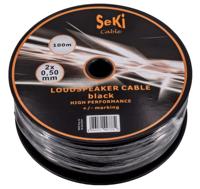 diverse Seki 100 meter Speaker Cable Round 2x0.50mm²