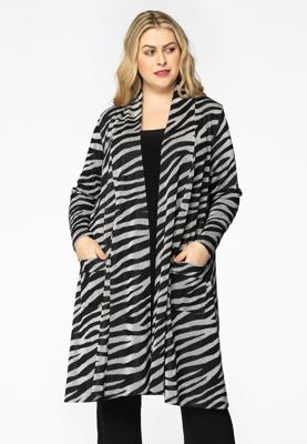 Yoek Vest lurex | Zwart | Maat 58/60