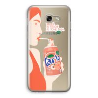 Peach please!: Samsung Galaxy A5 (2017) Transparant Hoesje