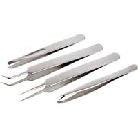 Creativ Company Pincet set, l: 9-12 cm, 4 stuk/ 1 doos