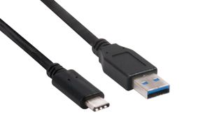 CLUB3D USB 3.1 Type-C to Type-A Cable Male/Male 1Meter 60Watt