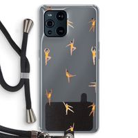 Dans #2: Oppo Find X3 Pro Transparant Hoesje met koord