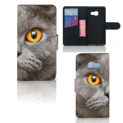 Telefoonhoesje | Met pasjeshouder | Samsung Galaxy A3 2017 Britse Korthaar