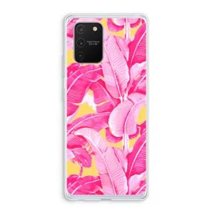 Pink Banana: Samsung Galaxy S10 Lite Transparant Hoesje