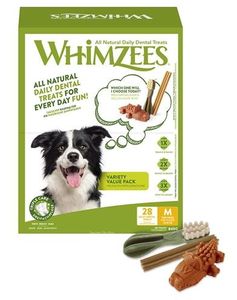 Whimzees variety box (MEDIUM 28 ST)