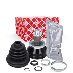 Homokineet reparatie set, aandrijfas FEBI BILSTEIN, Inbouwplaats: Vooras links, u.a. für Seat, Skoda, Audi, VW