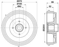 Remtrommel 8dt 8DT355303111 Remtrommel 8dt 8DT355303111