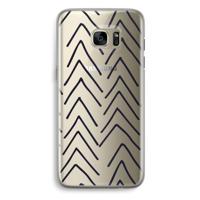 Marrakech Arrows: Samsung Galaxy S7 Edge Transparant Hoesje - thumbnail