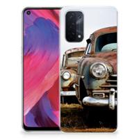 OPPO A74 5G | A54 5G | Siliconen hoesje | met foto Vintage Auto OPPO A74 5G | A54 5G | Siliconen hoesje | met foto Vintage Auto