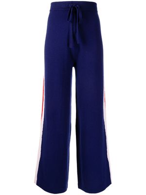 Être Cécile pantalon à bandes contrastantes - Bleu