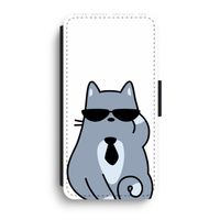 Cool cat: iPhone XR Flip Hoesje