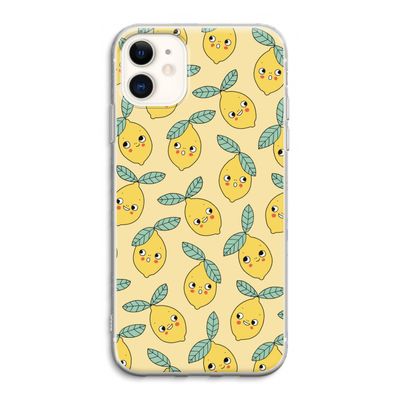 Citroenen: iPhone 11 Transparant Hoesje