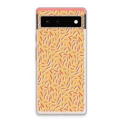 Camouflage: Google Pixel 6 Transparant Hoesje