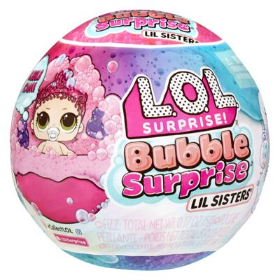 L.O.L. surprise bubble surprise lil sisters mini pop