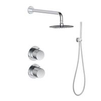 Regendoucheset Inbouw Sanilux Hops Met Box Thermostaat Douchekop 20 cm Chroom Sanilux