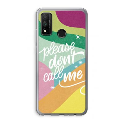 Don't call: Huawei P Smart (2020) Transparant Hoesje
