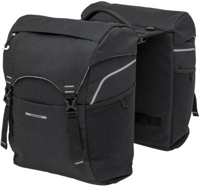 Newlooxs New looxs sports dubbele fietstas zwart/grijs