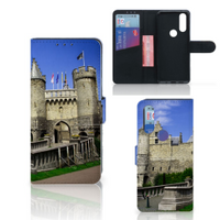 Motorola One Macro Flip Cover Kasteel - thumbnail
