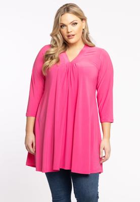 Yoek Tuniek wide bottom | Roze | Maat 38/40