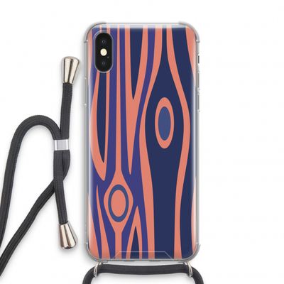 Bast A: iPhone XS Transparant Hoesje met koord