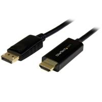 Adapter DisplayPort naar HDMI Startech DP2HDMM3MB 4K Ultra HD 3 m Zwart
