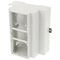 Hammond Electronics 1597DIN6MH53 DIN-rail-behuizing Open 90 x 58 x 106 PPO Lichtgrijs 1 stuk(s) - thumbnail