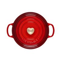 LE CREUSET - L' Amour - Knop RVS hart 4,7cm Goud