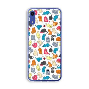 Kleurrijke katten: Honor Play 8A Transparant Hoesje