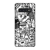 Vexx Mixtape #2: Samsung Galaxy S10 4G Volledig Geprint Hoesje