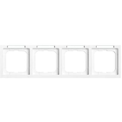 Busch-Jaeger 2CKA001754A4370 Frame Frame 4-voudig Future lineair Verkeerswit, Wit 1 stuk(s)
