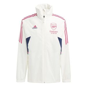 Arsenal Regenjas Condivo 22 - Wit/Navy/Roze