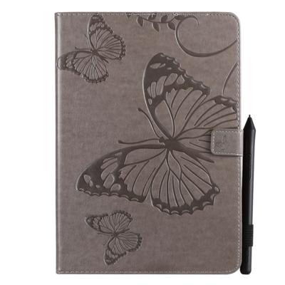 Voor iPad 10 2/Pro 10 5/Air 2019 gedrukt afdrukken Butterfly patroon horizontale Flip PU lederen draagtas met houder & kaartsleuven & portemonnee & pe