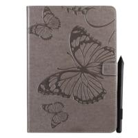 Voor iPad 10 2/Pro 10 5/Air 2019 gedrukt afdrukken Butterfly patroon horizontale Flip PU lederen draagtas met houder & kaartsleuven & portemonnee & pe