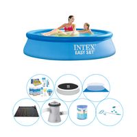 Intex Easy Set Rond 244x61 cm - Alles in 1 Zwembad Set - thumbnail