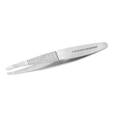 Tweezerman Slant tweezer no slip with grip