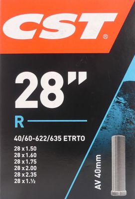 CST binnenband 28 x 1.50/2.35 (40/60-622/635) av 40 mm