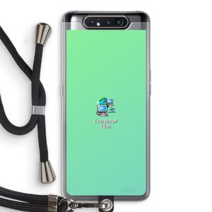 Win98: Samsung Galaxy A80 Transparant Hoesje met koord