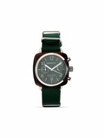 Briston Watches montre Clubmaster Classic 40 mm - Vert