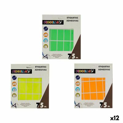 Klevende etiketten Rechthoekig 25 x 45 mm (12 Stuks)