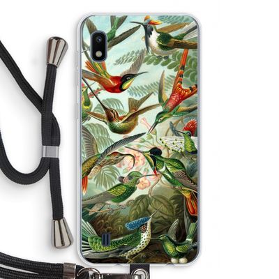 Haeckel Trochilidae: Samsung Galaxy A10 Transparant Hoesje met koord