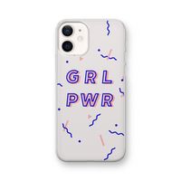 GRL PWR: iPhone 12 Transparant Hoesje